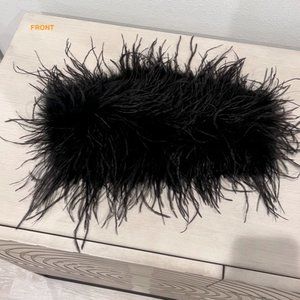 Black Feather Bustier, LAMARQUE, XS
